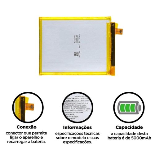 Miniatura 4 de Bateria Moto G60S (Lk50)